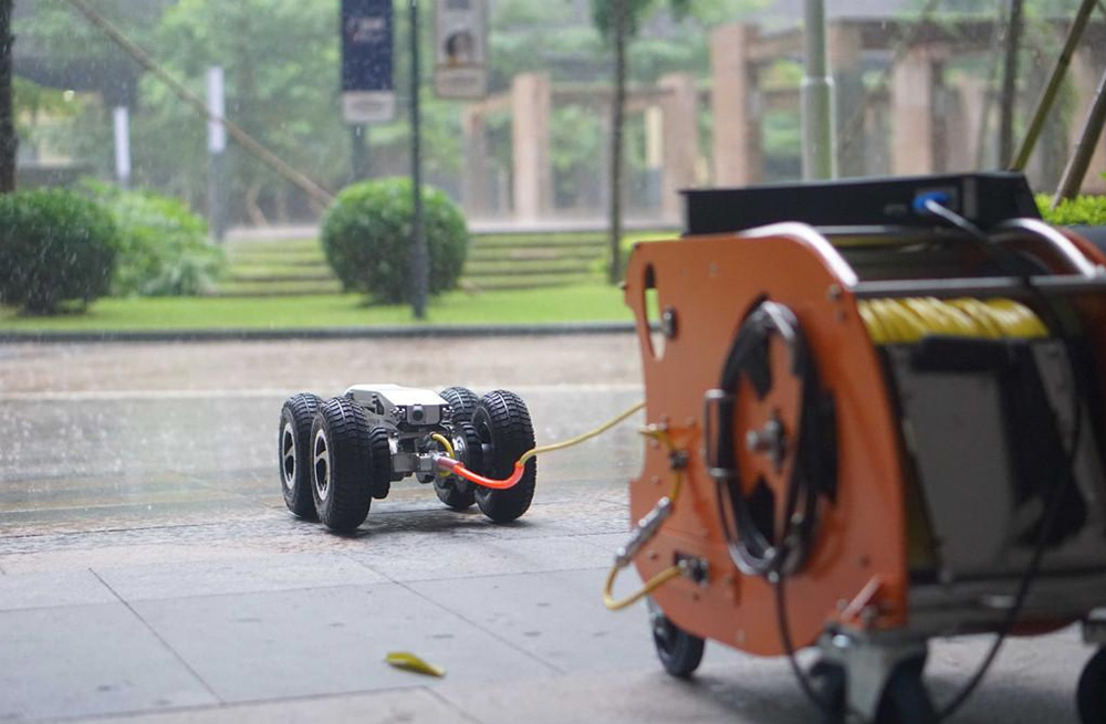 钟化村管道检测机器人