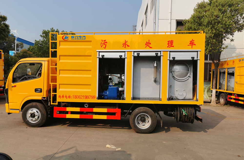 钟化村污水分离车